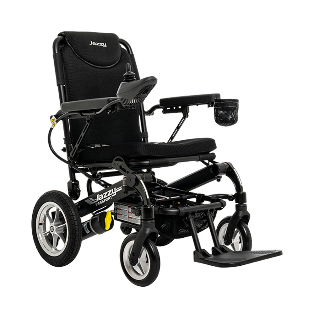 Scottsdale jazzy passport portable foldable electric wheelchair